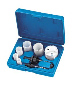 Fervi Assortimento in Valigetta Kit Frese a Tazza 19-57 mm Acciaio HSS