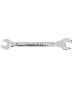 Fervi Chiave Fissa Cromata Lucidata 30x32 mm - Lunghezza 300 mm