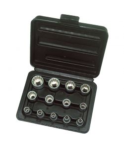 Fervi Chiavi Multilock Cromate Set 12 pz - Misure da 4 a 14 mm