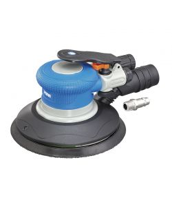 Fervi Levigatrice Pneumatica 150 mm Ciano/Nero con Aspirazione e Tubo