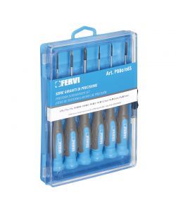 Fervi Giraviti di Precisione con Punta Magnetica - Set 6 Pezzi