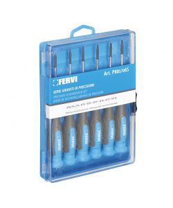 Fervi Giraviti di Precisione Torx Finitura Fosfatata - Set 6 Pezzi