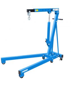 FERVI Gruetta Idraulica Pieghevole Carrello Sollevatore 1000 kg 1555 mm