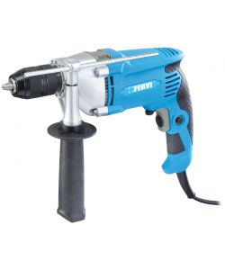 Fervi Trapano a Percussione 810W Elettrico con Mandrino Autoserrante