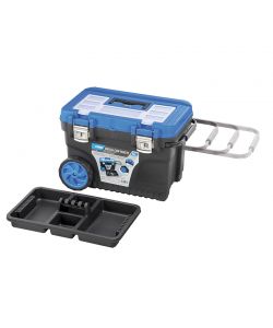 Fervi Vasca con Ruote 60x40x42cm e Organizer Integrato 54L