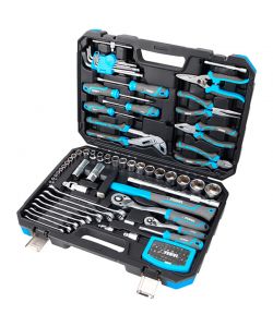 FERVI Valigia con Utensili e Accessori 94 Pezzi Set Completo per Fai da Te
