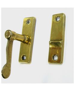 Mariva Tavellino Ottone Lucido alla Romana - 50x17 mm - Chiusura 25 mm