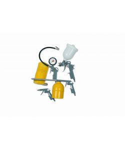 System+ Kit 5 Accessori per Compressore - Include Pistole e Tubo