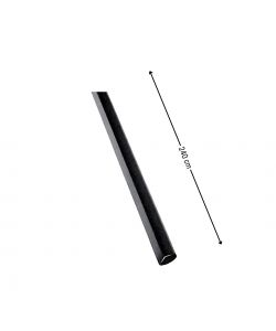 AGB Asta per Spagnolette - Acciaio Nero - 240 cm