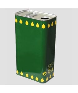 Lattina per Olio Alimentare - Verde - 5 Litri