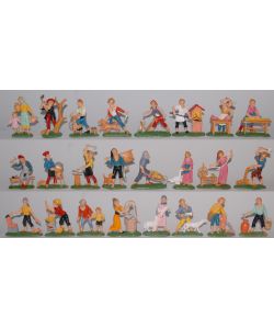 Statuetta Pastore per Presepe - Fantasia Assortita - 10 cm