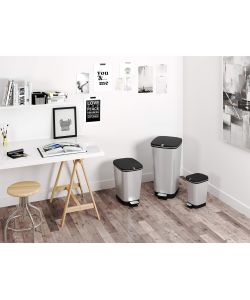 Keter Pattumiera - Acciaio - 10 L