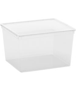 Keter Contenitore Multiuso C-Box Cube - Trasparente - 40x34x25 cm