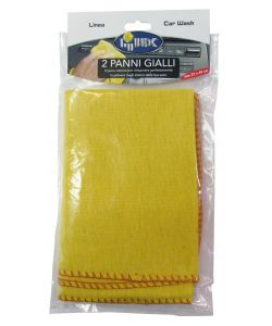 Lubex Panni Multiuso Gialli in Cotone 37x49 cm - Confezione 2 Pezzi