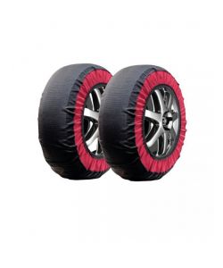 Calze da Neve Omologate XXL - Alta Resistenza - Montaggio Rapido