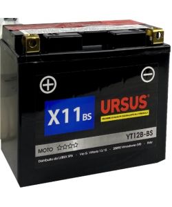 URSUS MOTO Batteria 11 Ah X11 BS Acido Precaricato 15,1x6,9x13 cm