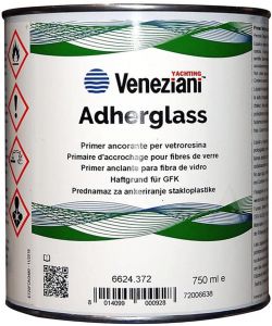 Veneziani Primer Adherglass ancorante per vetroresina rosa 750 ml