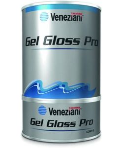 Veneziani Gel Gloss Pro Finitura Poliuretanica Lucida Bianco 750ml