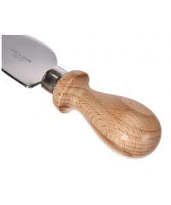 Calder Coltello Grana Acciaio Inox Argento Manico Legno 8x3,5 cm