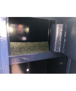 Brixo Armadio Portafucili 3 Posti 24x24x143 cm - Sicurezza Armi