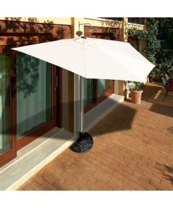 GDLC Ombrellone Mezzaluna - Ecru - 300x150 cm