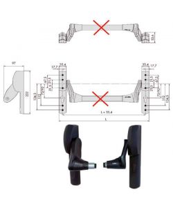 Maniglione Fast Push 59617-00-0 Cisa