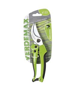 Verdemax Forbici da Giardino Bypass - Verde - 20 cm