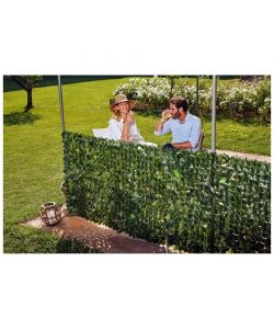 Verdemax Siepe Sintetica Verdecor Tipo Lauro 1x3m Verde Privacy