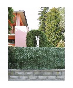 Verdecor Siepe artificiale verde tipo edera 1x3 m per giardino e balcone
