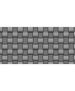 Striscia Occultazione Privacy Grigia 19x205 cm - Fissaggio Facile e Veloce