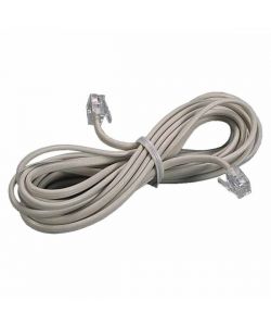 Prolunga Telefono Plug 6/4 M 3 Avorio    21280 Fme