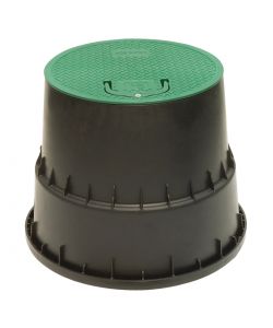 Pozzetto EZ-Open PZCM coperchio 25cm con maniglia Verde Nero