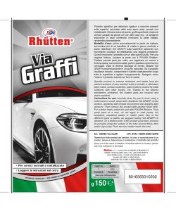 Pasta Abrasiva Via Graffi per Auto 150g - Elimina Rigature e Macchie