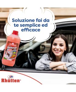 Rhutten Liquido Radiatore Rosso - Protezione Stagionale -26°C 1L