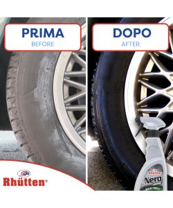 Rhutten Gomme Spray No Gas 750 ml - Rinnova e Protegge Pneumatici