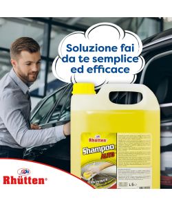 Shampoo Auto Concentrato 5L - PH Neutro - Pulizia Efficace