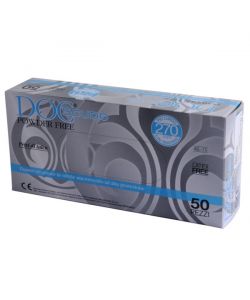 Guanti Nitrile Doc Scudo Powder Free Pz  50 Xl