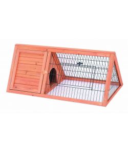 Alce Casetta per Conigli in Legno 116x50x41 cm Trattata Antipioggia