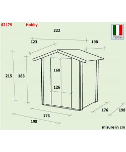 Casetta Bh19 Hobby 198X198 Cm Pdf Pefc