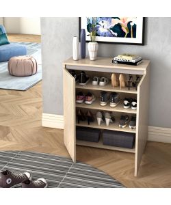 Terraneo Mobile Multiuso Olmo 80x37x102 cm - 2 Ante e 3 Ripiani