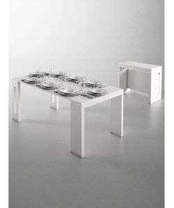Tavolo consolle trasformabile Bianco