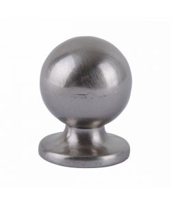 Pomolo Sfera Zama Nickel Satinato Mm 25