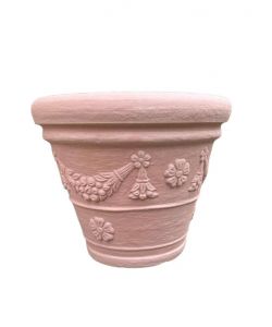 Telcom Vaso in Resina Effetto Terracotta - Impruneta - Ø 40 cm