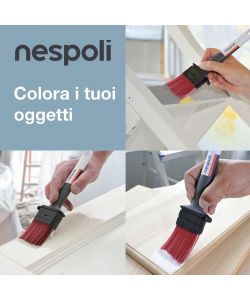 Nespoli Pennello Piatto SoftTouch 50 mm per Pittura Oggetti Smalti