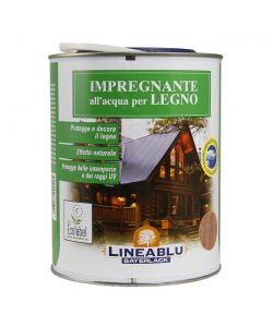 Blu Sayerlack Impregnante per Esterni - Castano/Noce Chiaro - 2,5 l