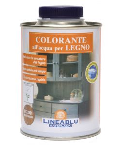 Tinta per legno colore Celeste Tenero 500 ml