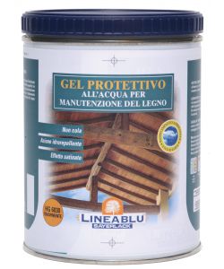 Gel Manutenzione legno per Esterni Trasparente 750 ml