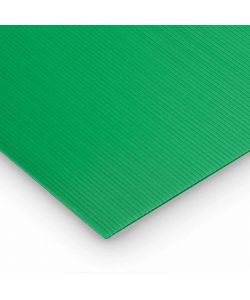 Vetronova Lastra polionda polipropilene verde 50x100 cm spessore 2 mm