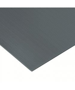Vetronova Lastra polionda polipropilene grigio 100x200 cm spessore 2,5 mm