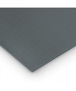 Vetronova Lastra in Polipropilene Grigio 50x100 cm Spessore 2 mm - Falegnameria